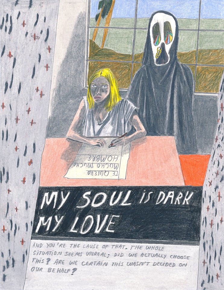 Marie Jacotey, My soul is dark, 2015