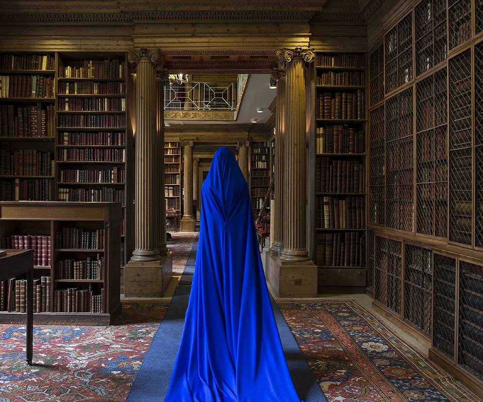 Güler Ates, Eton College Library and She I, 2017