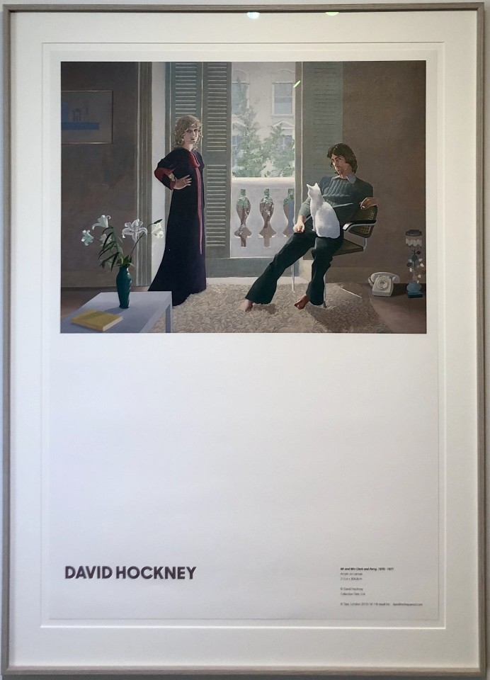 David Hockney, Mr and Mrs Clark and Percy, 1970-71, 2019