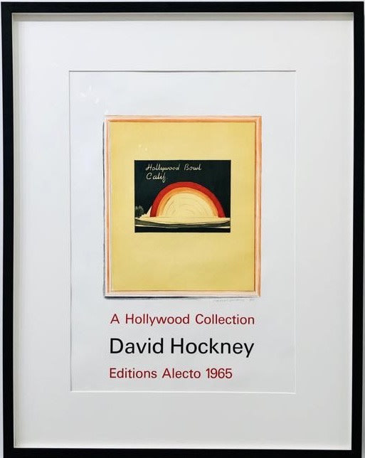 David Hockney, Hollywood Bowl Calif. A Hollywood Collection, 1966