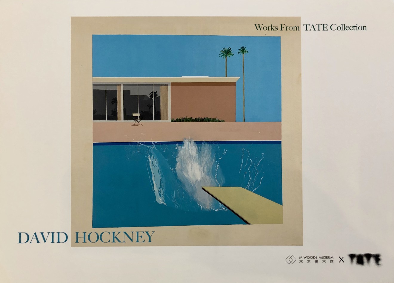 David Hockney, A Bigger Splash, 1967, 2019