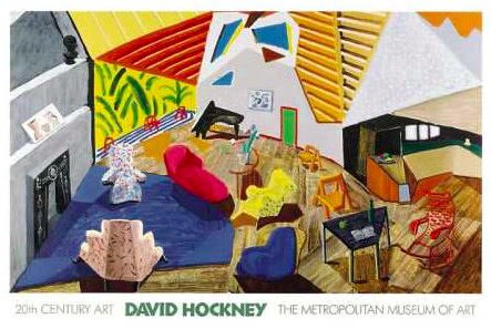 David Hockney, 'Large Interior, Los Angeles', 1990