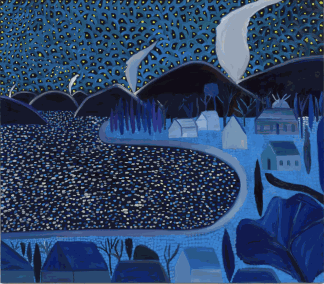 Matthew Wong, Starry Night, 2021