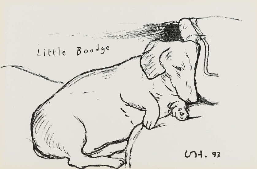 David Hockney, Little Boodge , 1993
