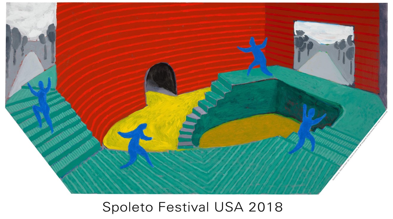 David Hockney, Hither and Dither Spoleto Festival 2018, 2018