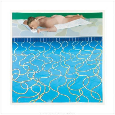 David Hockney, The Sunbather, 1966, 2017