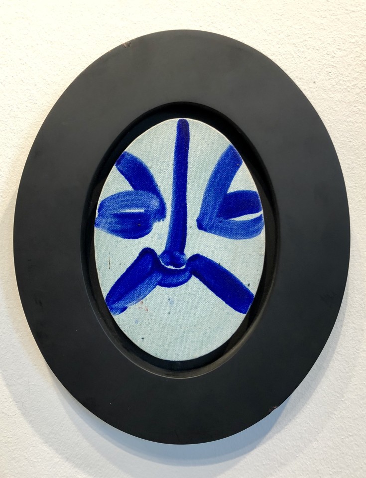 David Hockney, Acrylic on Canvas Masks for Stravinsky's 'Le Rossignol' Opera Original David Hockney, 1982