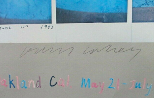 David Hockney, Hand Signed 'In Color: Ten California Photographers', 1983