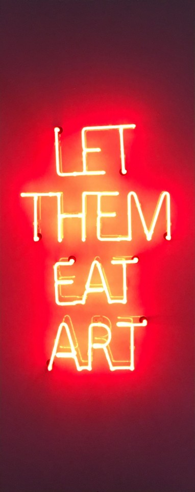 LET THEM EAT ART, 2016