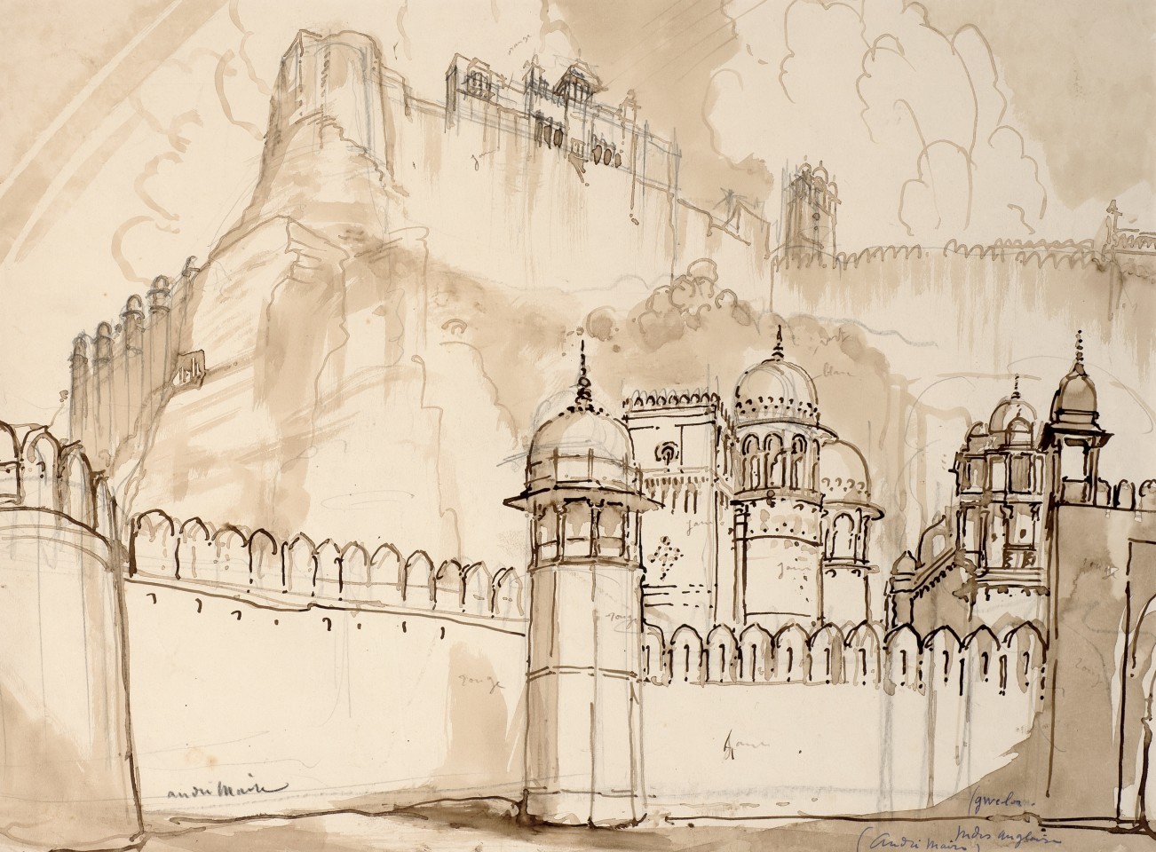 51. André Maire (1898-1984), Gwalior, 1938