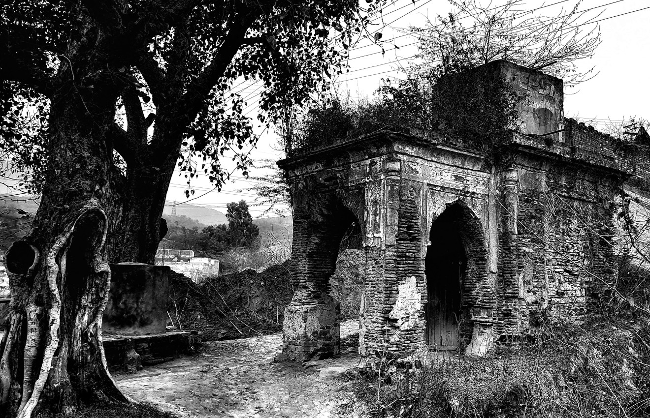 William Dalrymple , Ruined Temple, Attock