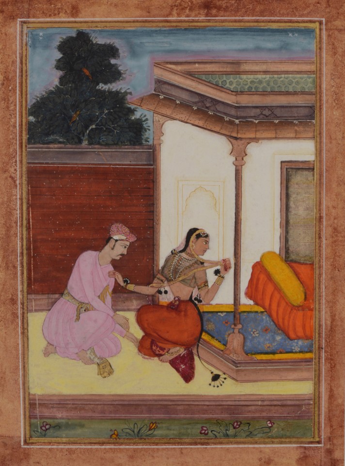 AN ILLUSTRATION TO A RAGAMALA SERIES