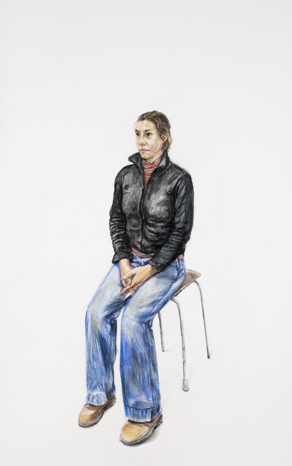 Woman on a Stool, 2012