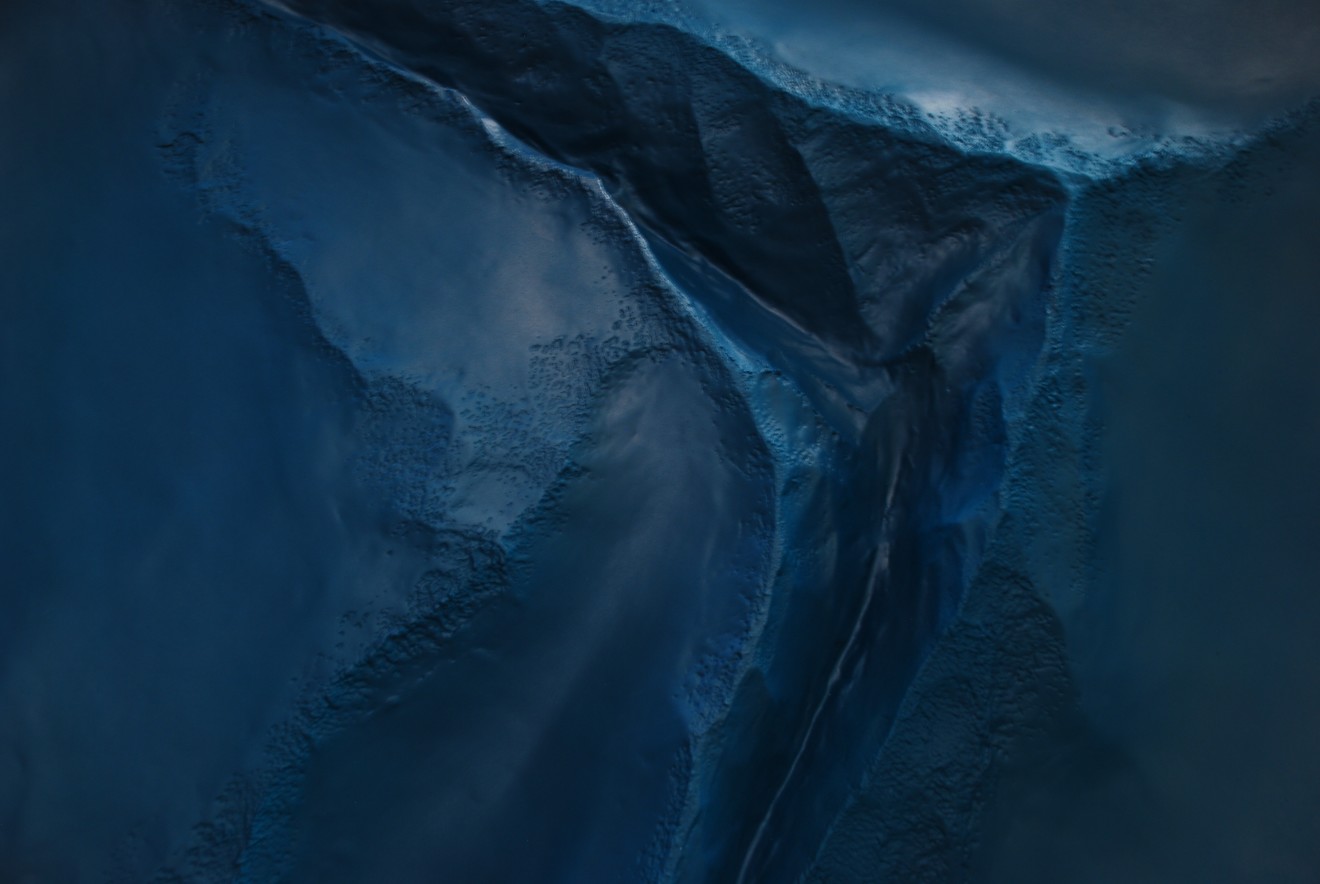 From A Mountain Stream (Ocean Blue), 2019