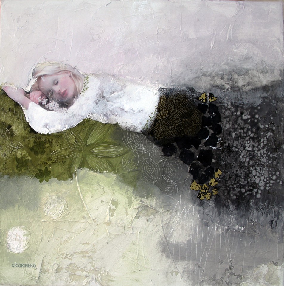 Gree Dream  50 x 50 cm  Corine Ko