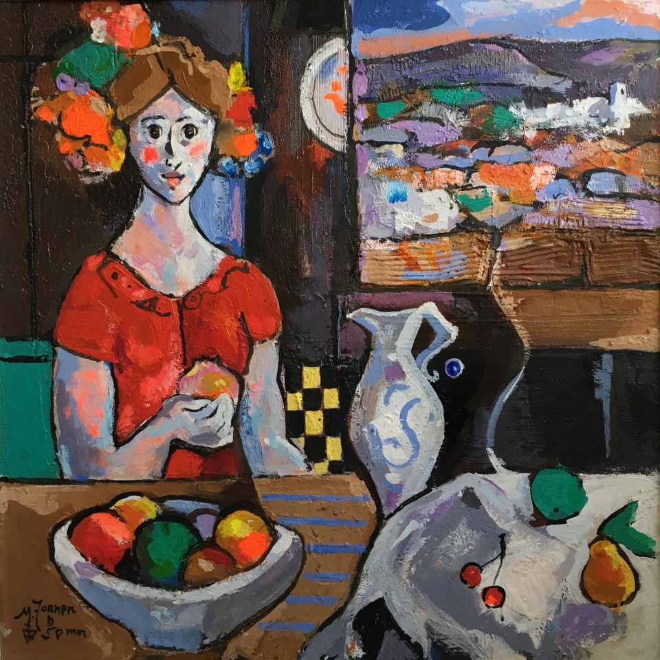 Miguel Torner De Semir, Woman with Fruit, 2016