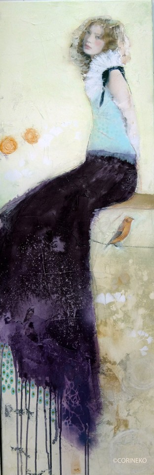 Corine Ko, Assise sur le rebord du monde, 2018