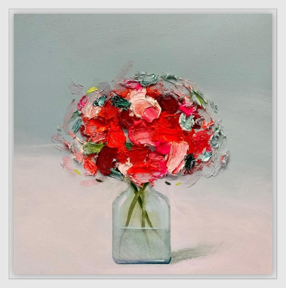 Fran Mora, Small Red Flowers, 2020