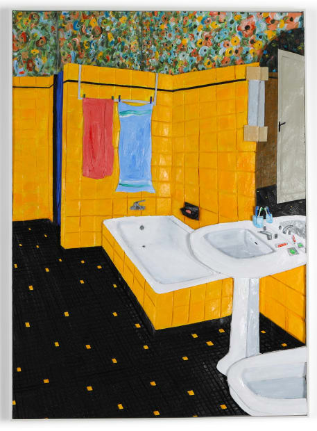 Victor Delestre, Bathroom in Oloron-Sainte-Marie (to Jean-Baptiste and Simone), 2020