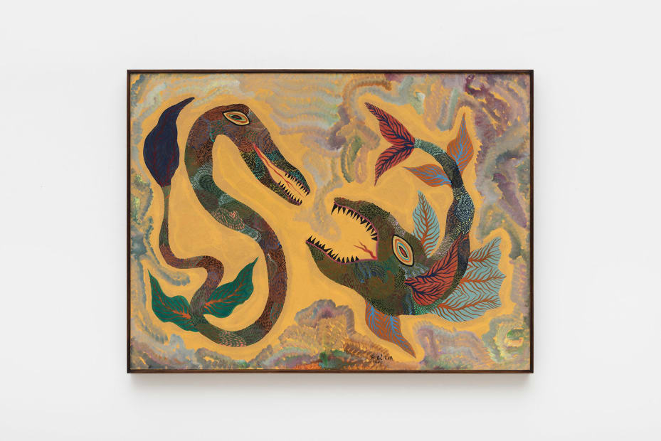 Chico da Silva (Francisco Domingos da Silva), Peixes, 1966