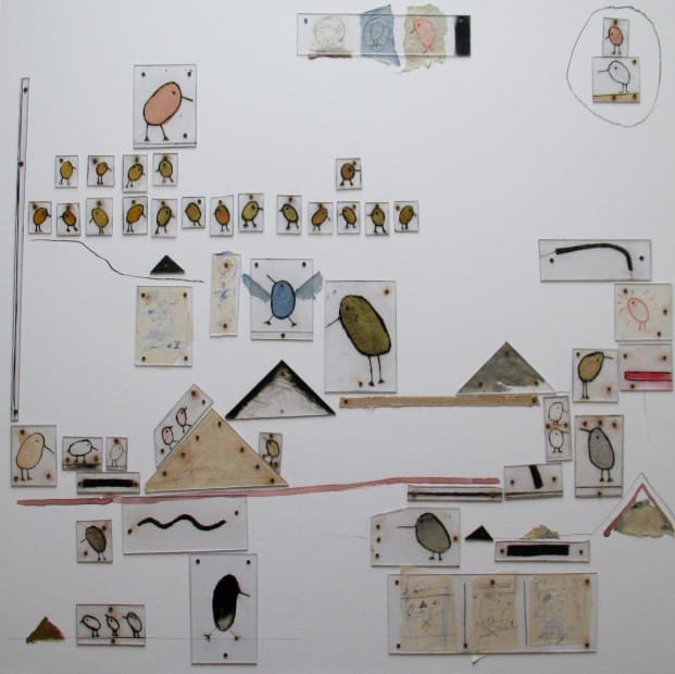 MICHEL FLAMME, BIRDS AND PYRAMIDS