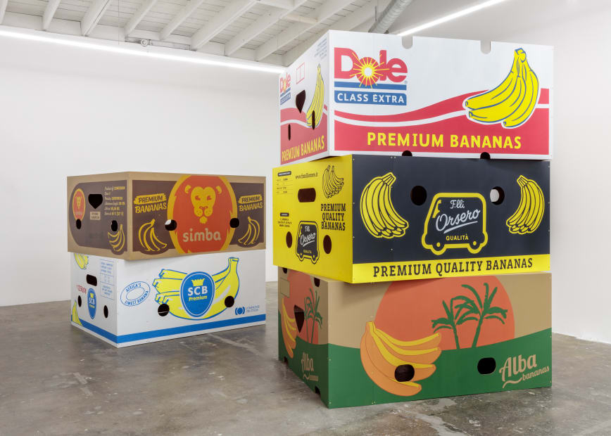 Five Banana Boxes, 2018