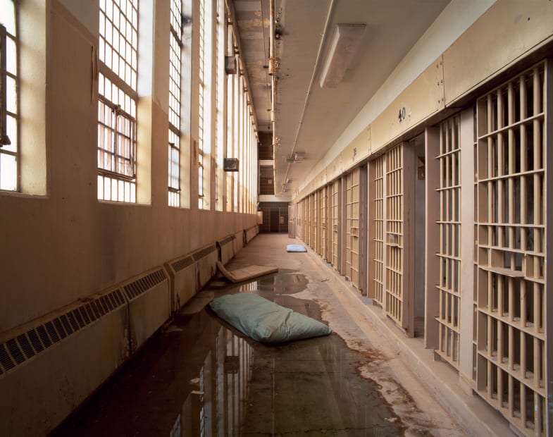 Mattresses in Cell Block, Penitentiary New Mexico, Santa Fe, NM No 2, 2009