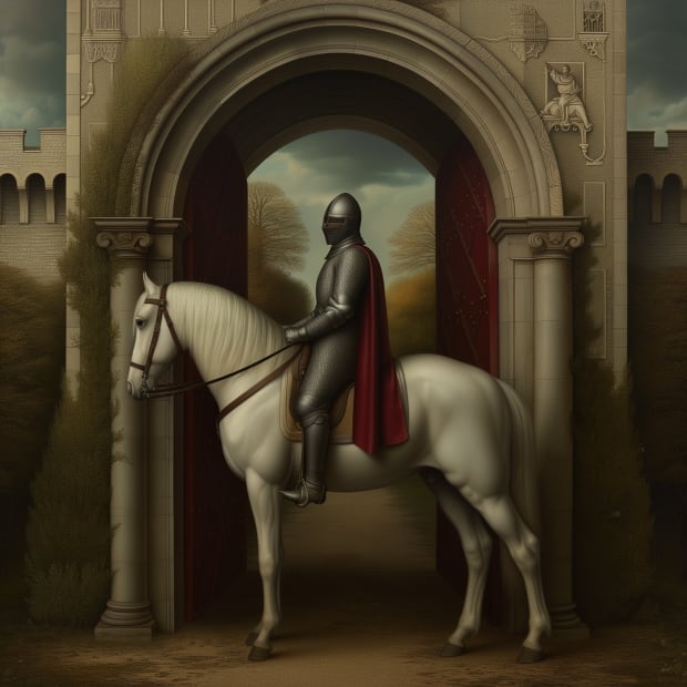 Knight on Horseback, 2024