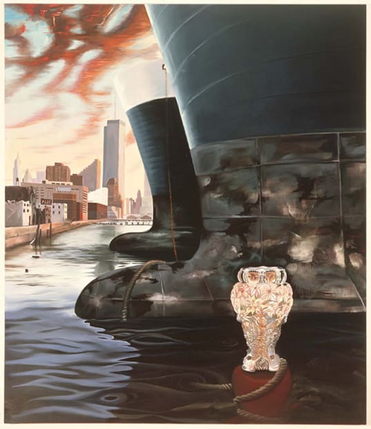 Vessels, original painting 1988