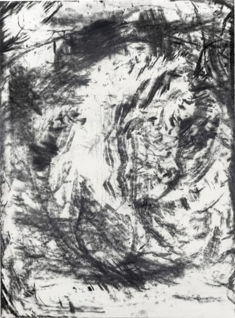 Bushfire tree drawings/rubbings, Bundanon, No.4, 2022