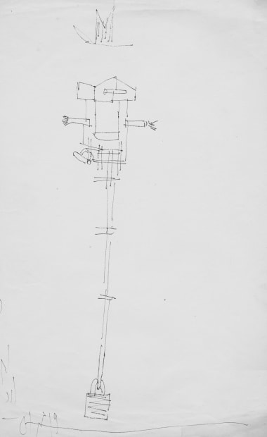 Ardeshir Mohassess, Parviz Tanavoli’s Ceramics in Goethe Institute, 1972