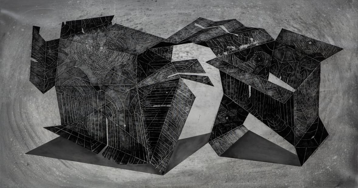 Atefeh Majidi Nezhad, Labyrinth 16 From "Revision. Atefeh`s Labyrinths" series, 2022