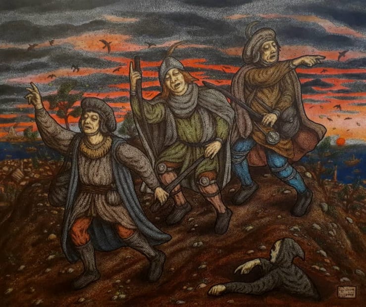 Amin Montazeri, In Pursuit of Signs, 2021