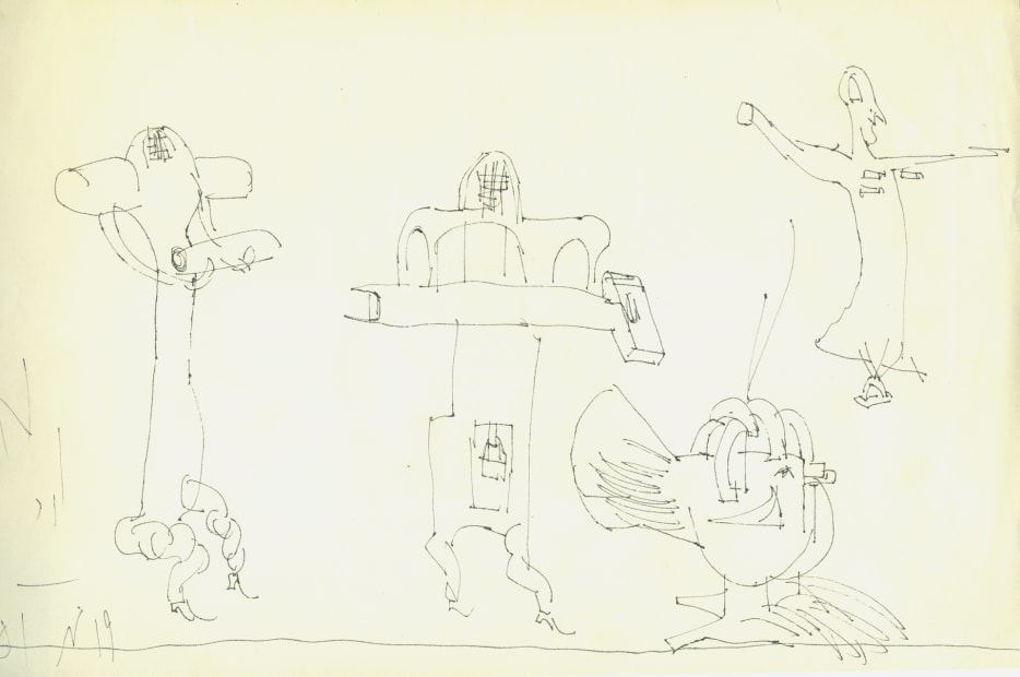Ardeshir Mohassess, Parviz Tanavoli’s Ceramics in Goethe Institute, 1972