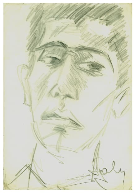 Savina Morra, Parviz Portrait, 1959