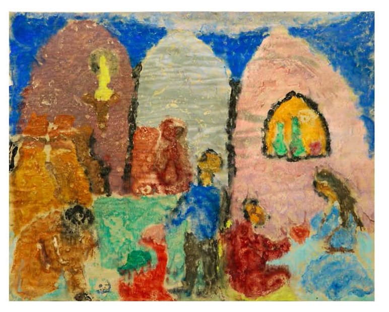 Manijeh Bahmanieh, Landscape, 1962