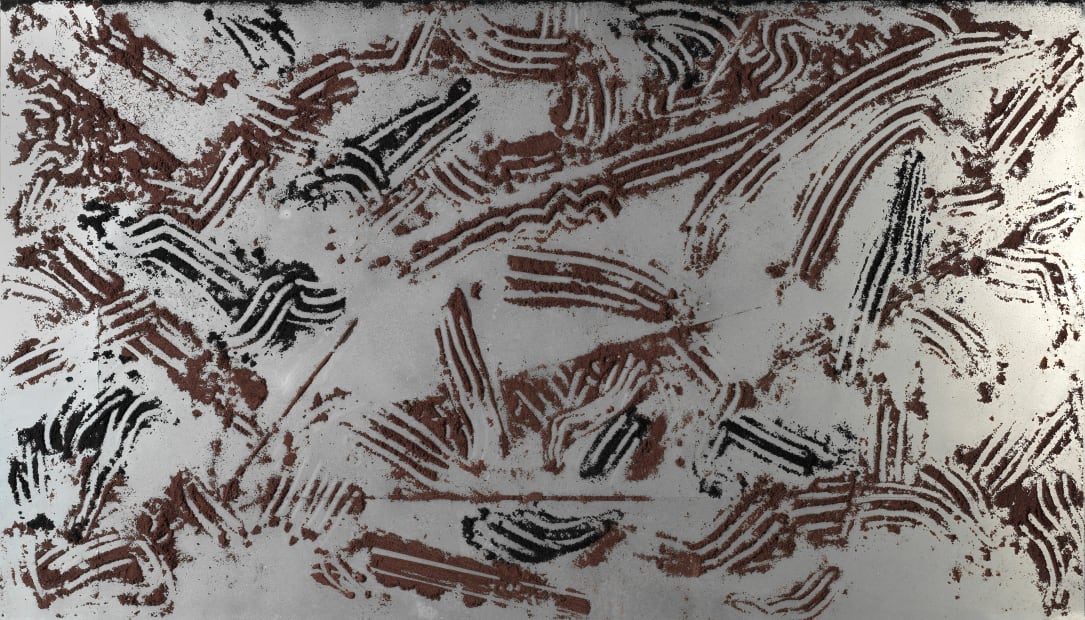 Untitled from the “Sand Composition” series , 2018