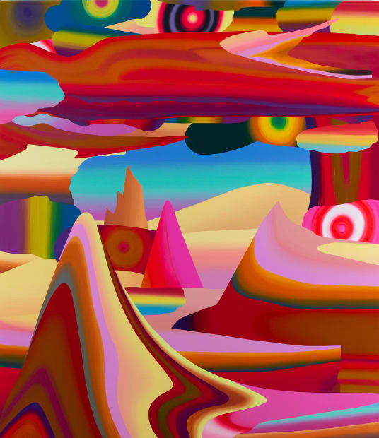 Yousha Bashir, Untitled from "Infinite Horizons" series, 2024