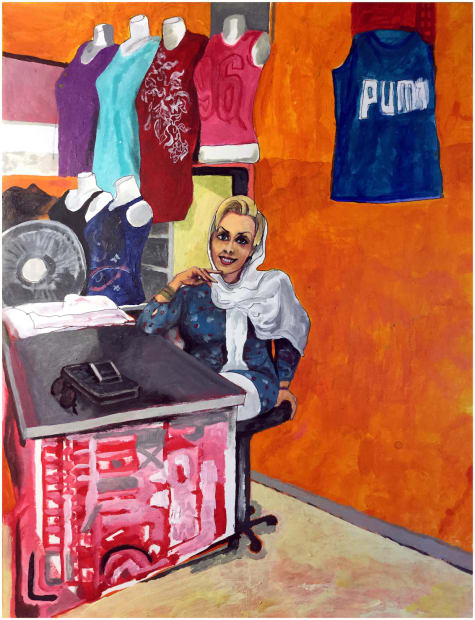 Sadra Baniasadi, Thanks for Shopping, 2018