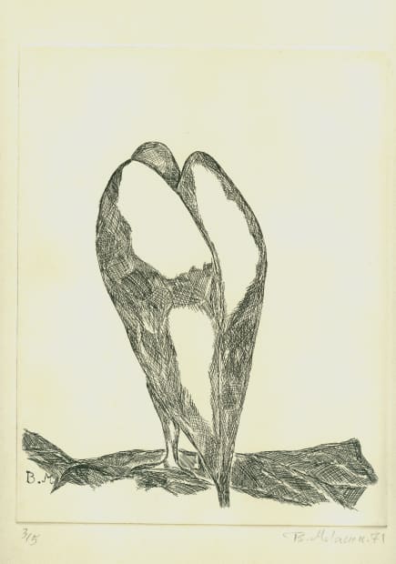 Bahman Mohassess, Eagle, 1971