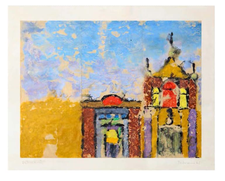Manijeh Bahmanieh, Landscape, 1962