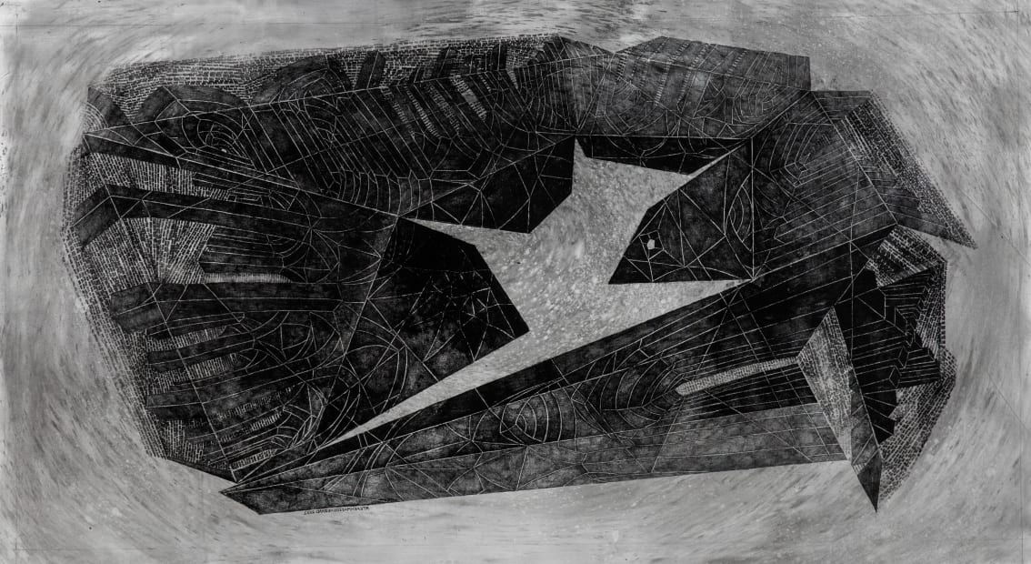 Atefeh Majidi Nezhad, Labyrinth 12 from " Revision. Atefeh's Labyrinth" series, 2022