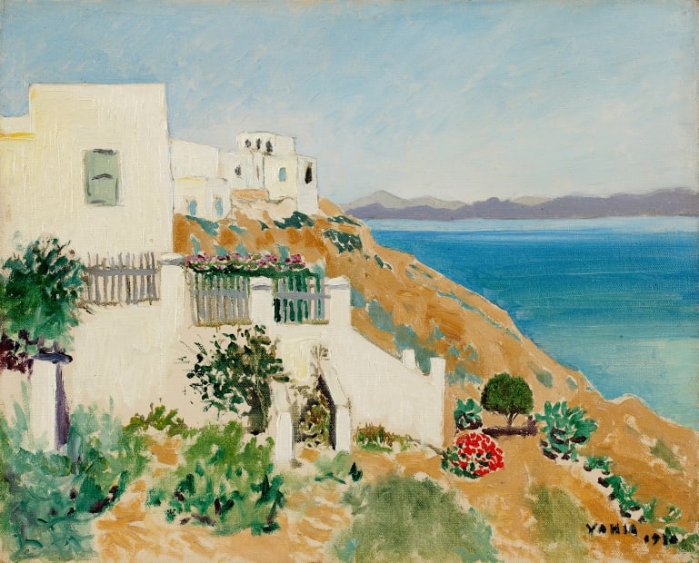 Yahia Turki, The hill Sidi Bou Said, 1930