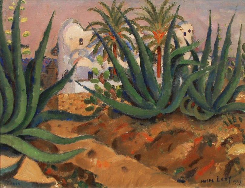 Moses Levy, Paesaggio Africano, 1927