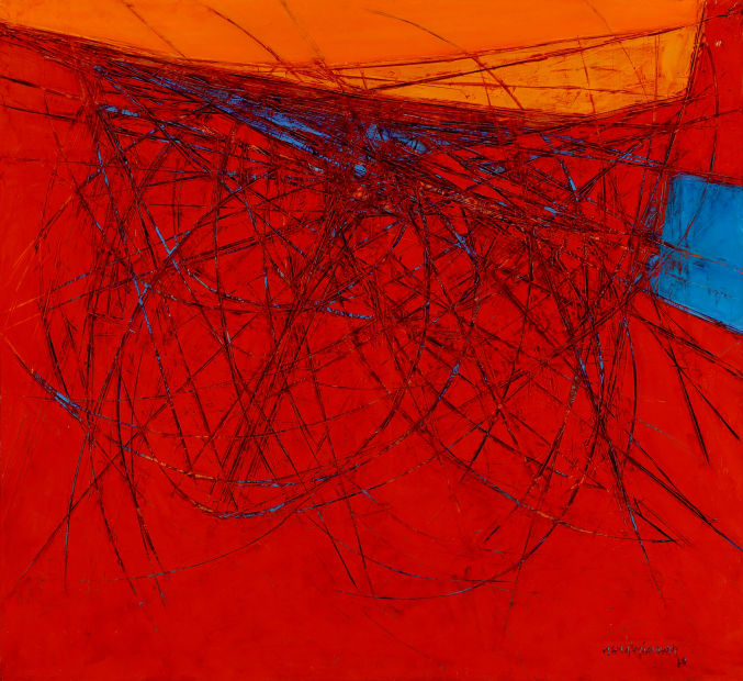 Asma M'naouar, Abstraction 5, 2019