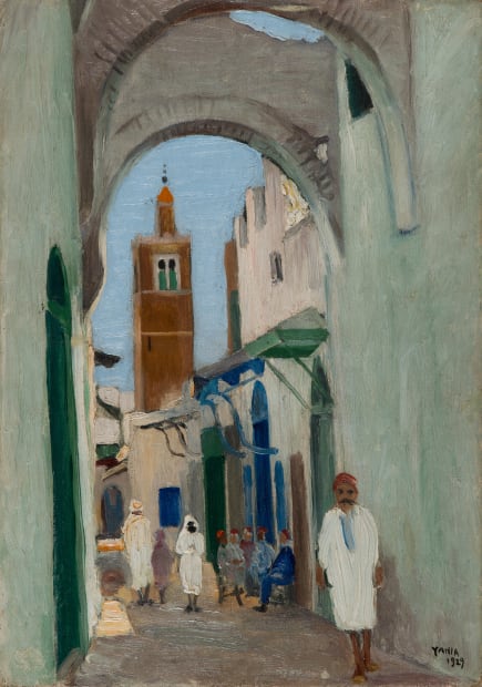 Yahia Turki, Medina of Tunis, 1929