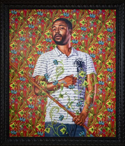 Kehinde Wiley, Portrait of Jazon Ralph , 2018