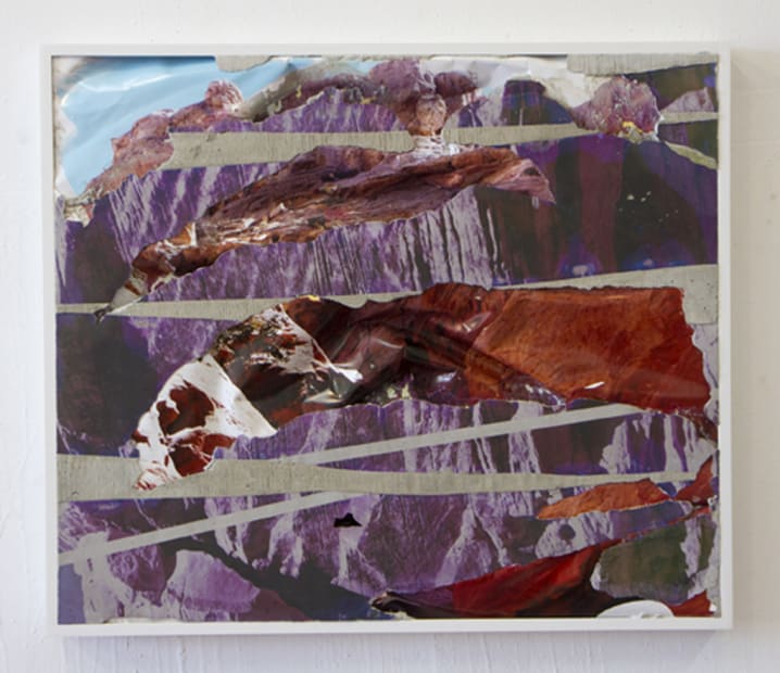 Letha WILSON Little Wild Horse Canyon Red 61 x 71,1 x 2,6 cm 24 1/2 x 28 1/2 x 1 1/2 inches