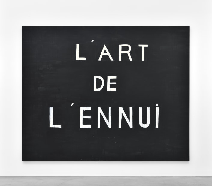 Hélène Delprat, L'ART DE L'ENNUI, 2020
