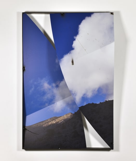 Letha Wilson, Red Rock Canyon Sky Steel, 2021